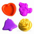 Hot Selling Lovely Shape Silicone Ice Cube Trays, Flexible and Easy to Clean, OEM Orders Welcomed